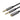 U Green Uv140 Aux 3.5mm Audio Splitter Cable Black/Grey