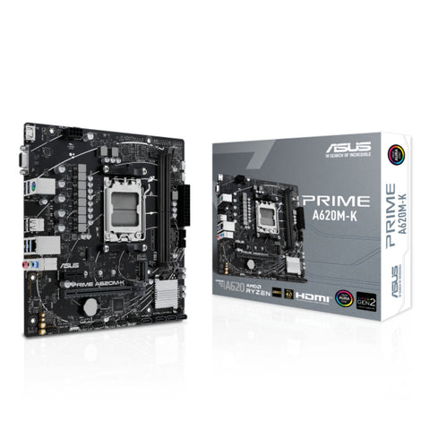 Asus AMD A620 Ryzen AM5 Micro-ATX Prime Motherboard