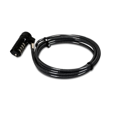 Port Connect 1.8m T Bar Combination Cable Lock