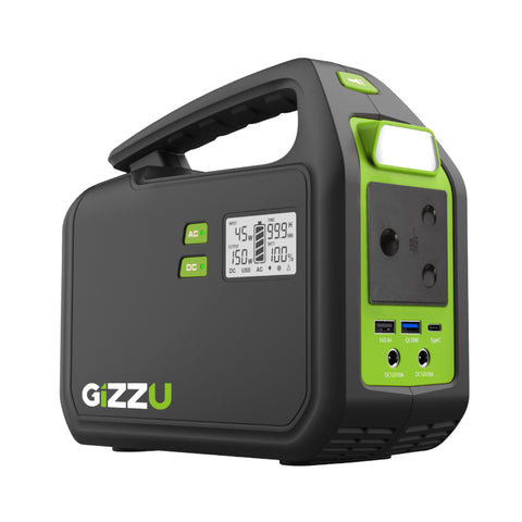 Gizzu 242 Wh Portable Power Station 1 X 3 Prong Sa Plug Point