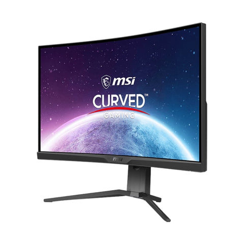 Msi Mag325 Cqrf Qd 31.5" Gaming Monitor 2560 X 1440 (Qhd) Rapid Va With Quantum Dot 1 Ms 170 Hz Free Sync Premium Hdr Ready 1000 R Hdmi Display Port Tilt And Height Adjustable