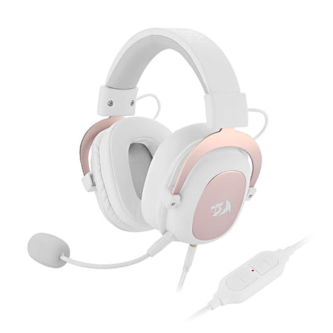 Redragon Over Ear Zeus 2 Usb Gaming Headset White